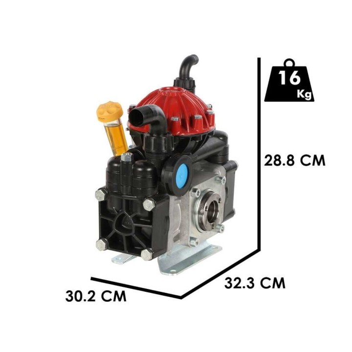 Annovi Reverberi AR 50 ruiskutuspumppu, 2 kalvoa, 65,8 l/min, 40 bar