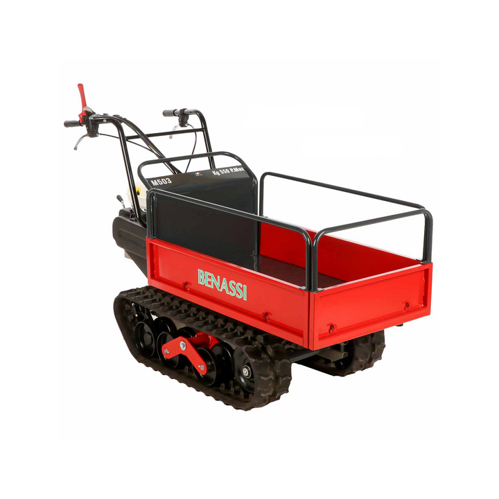 Benassi M503 telaketjukuljetin 550 kg Honda GX160 5 5 HP
