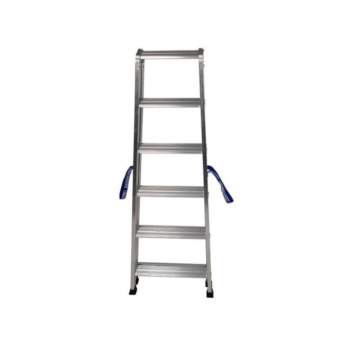 Gierre DoppiaSalita AL830 kaksipuoliset alumiinitikkaat, 6 + 6 askelmaa, 289 cm