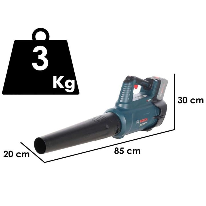 Bosch Professional GBL 18V-750 akkulehtipuhallin, 18 V, ilman akkua ja laturia