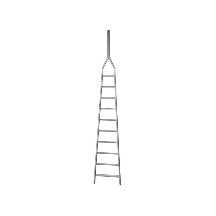 S8000 10/1 alumiiniset puutarhatikkaat, 10 askelmaa, 4 m, työskentelykorkeus 5 m