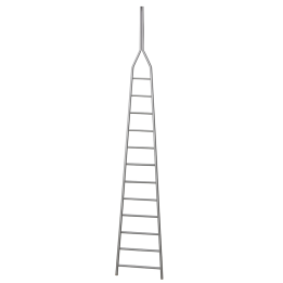 S8000 12 1 alumiiniset puutarhatikkaat 12 askelmaa 450 cm 150 kg