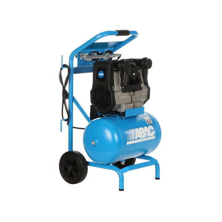 ABAC HOCKENHEIM QUIETE OS20 öljytön kompressori, 2 HP, 20 l, 9 bar