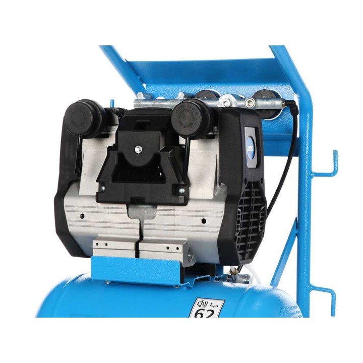 ABAC HOCKENHEIM QUIETE OS20 öljytön kompressori, 2 HP, 20 l, 9 bar