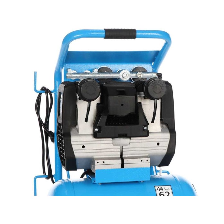 ABAC HOCKENHEIM QUIETE OS20 öljytön kompressori, 2 HP, 20 l, 9 bar