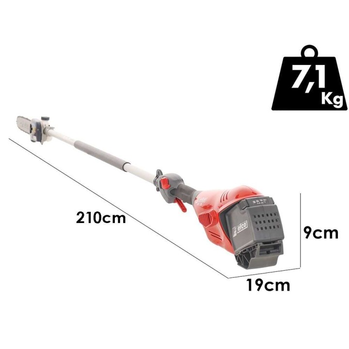 Efco PTi 35 akkuoksasahuri, 25 cm, 40 V, 5 Ah