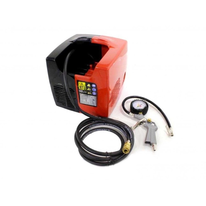 Black & Decker BD 195 CUBO sähkökompressori, 1,5 HP, 8 bar, öljytön