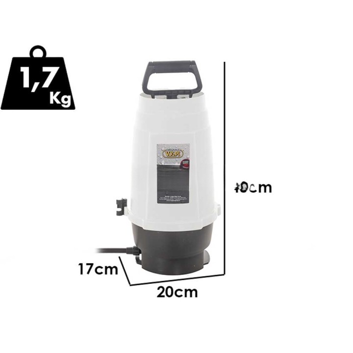 Volpi Volpitech 6 reppuruisku, 6,6 l, 3 bar, käsikäyttöinen