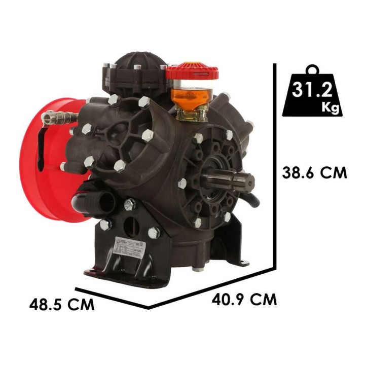 Annovi Reverberi AR 1203 ruiskutuspumppu traktorille, 115,8 l/min, 50 bar