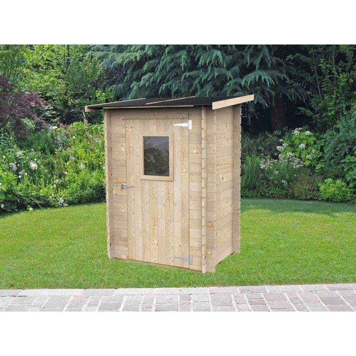 Alce Hobby 146x98 puinen pihavarasto, 146 × 98 × 197 cm