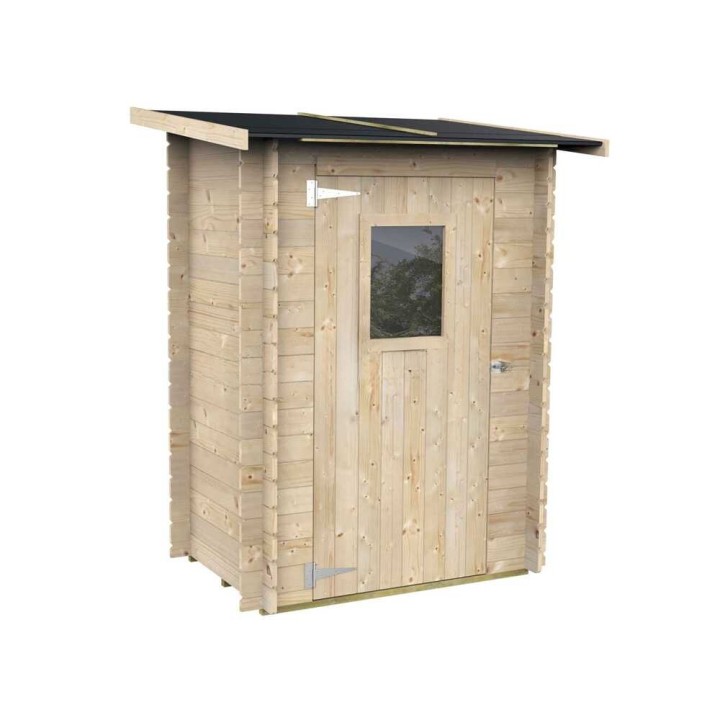 Alce Hobby 146x98 puinen pihavarasto, 146 × 98 × 197 cm