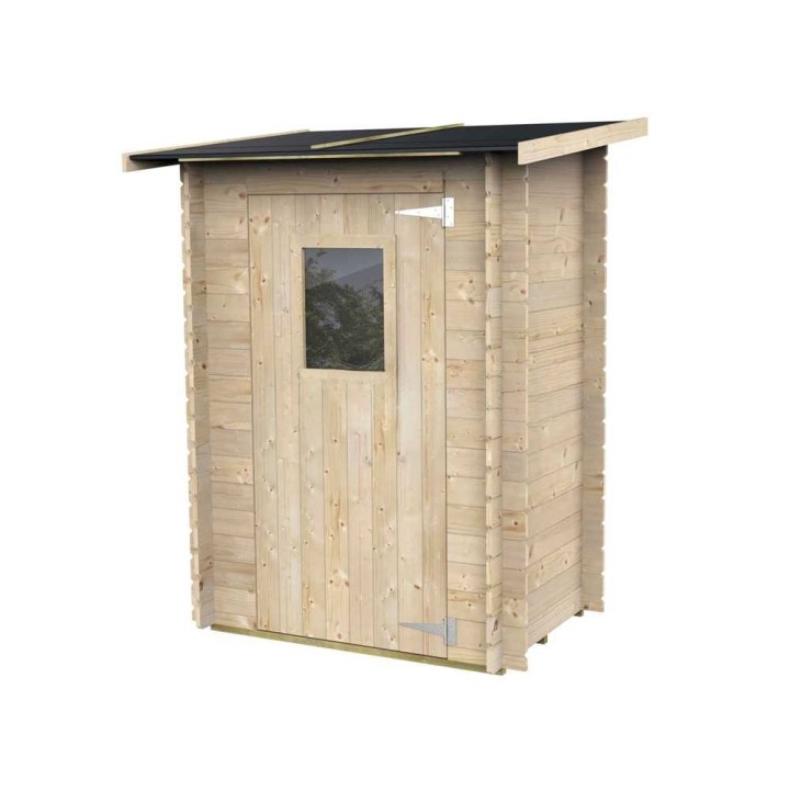 Alce Hobby 146x98 puinen pihavarasto, 146 × 98 × 197 cm