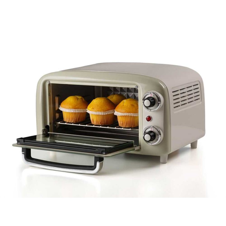 Ariete Vintage Beige sähköuuni, 10 l, 800 W, 230 V