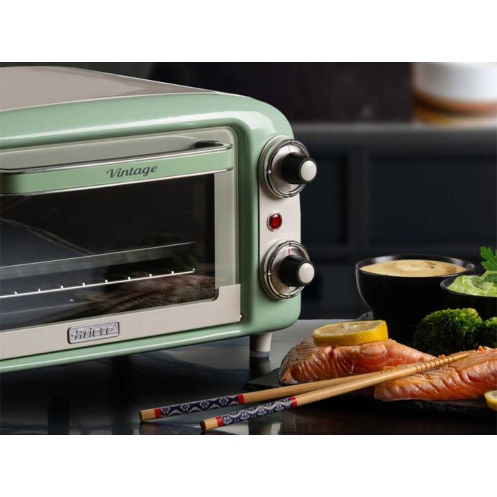 Ariete Vintage Verde sähköuuni, 10 l, 800 W, 230 V