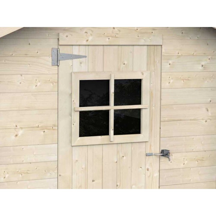 Alce Gaeta 178 × 218 puutarhavaja, puinen, 3,3 m², etuikkuna