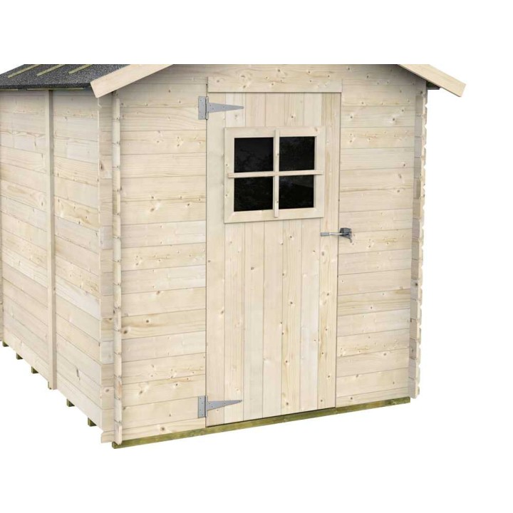 Alce Gaeta 178 × 218 puutarhavaja, puinen, 3,3 m², etuikkuna