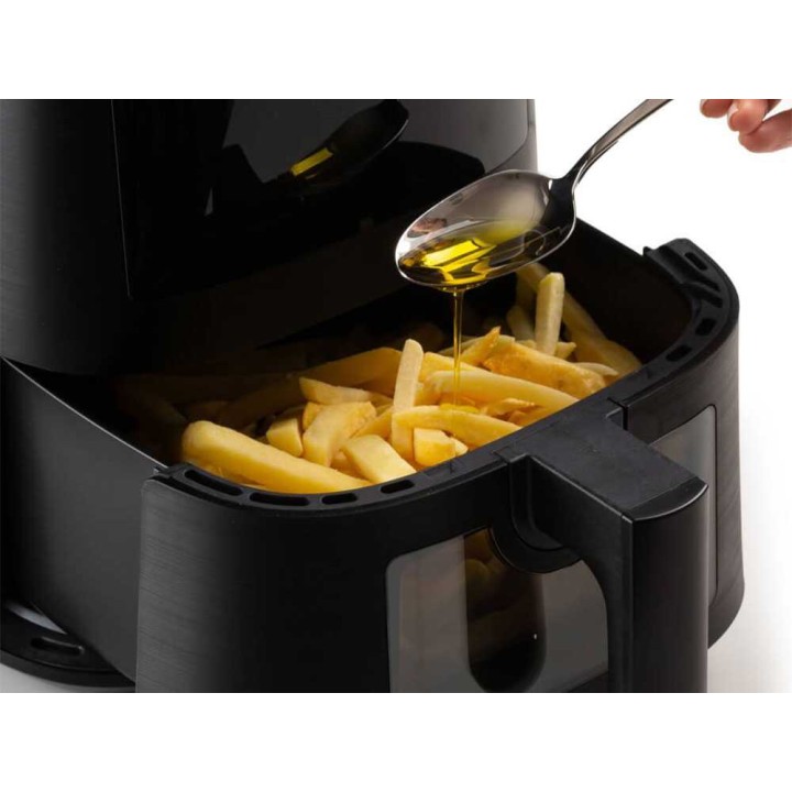 Ariete 4633 kuumailmakeitin, 4 l, 1 400 W, kosketusnäyttö, musta