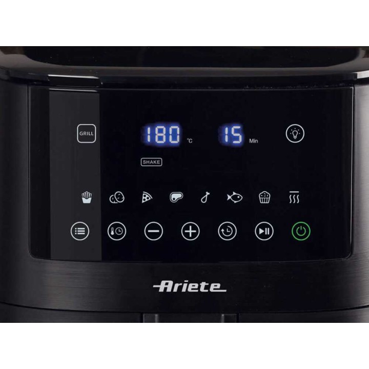 Ariete 4633 kuumailmakeitin, 4 l, 1 400 W, kosketusnäyttö, musta