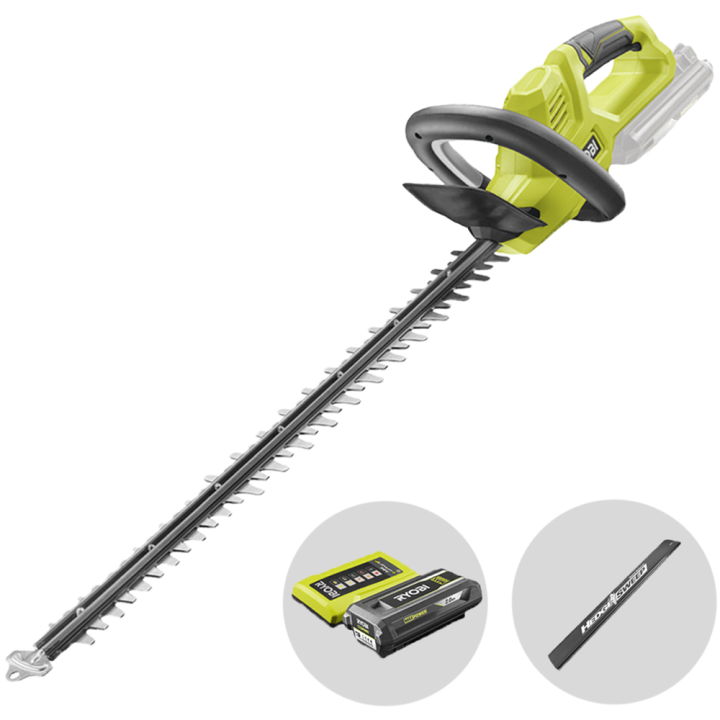 Ryobi RY36HT60A 120 akkukäyttöinen pensasleikkuri 36 V 60 cm 2 Ah