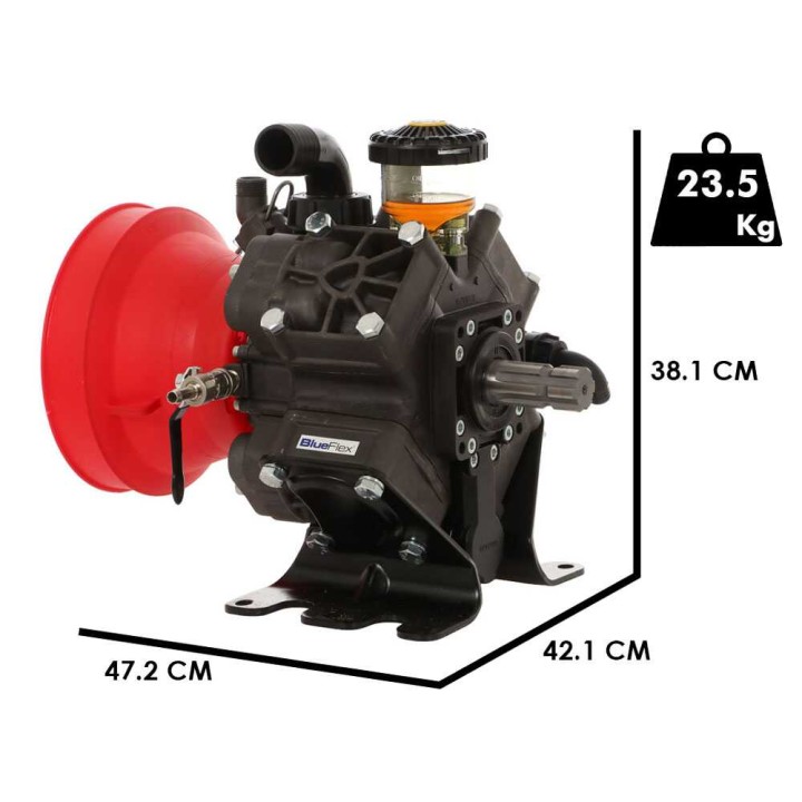 Annovi Reverberi AR 1064 ruiskutuspumppu traktoriin, 108,5 l/min, 50 bar, 4 kalvoa