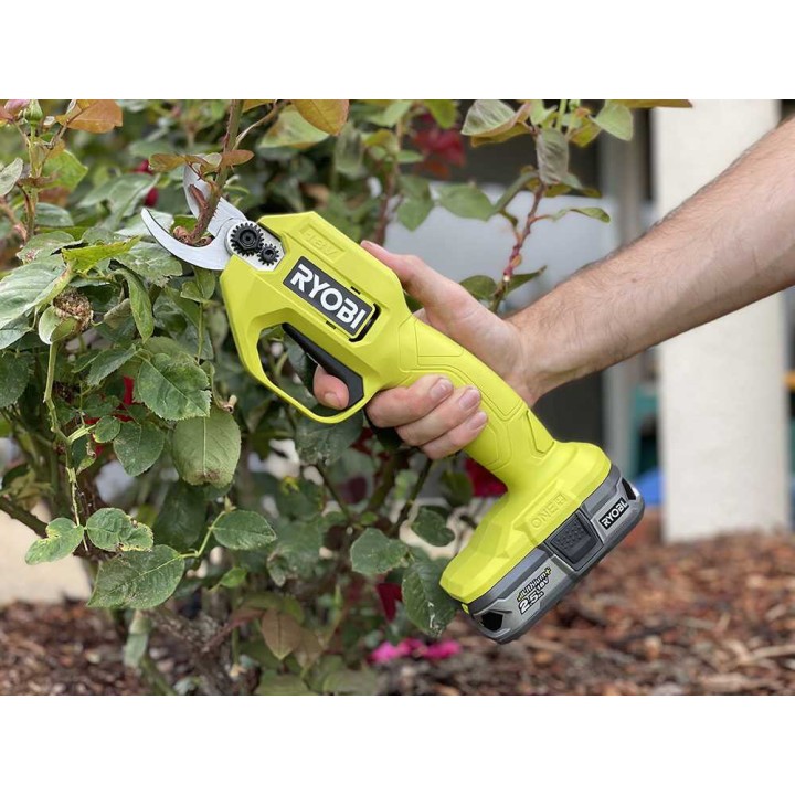 Ryobi RY18SCA-120P akkukäyttöiset oksasakset, 18 V, 2 Ah