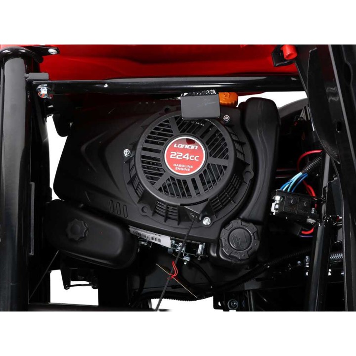 BlueBird TR P 62H minirider, 62 cm, 130 l, Loncin 1P75F, 224 cm³, hydrostaattinen