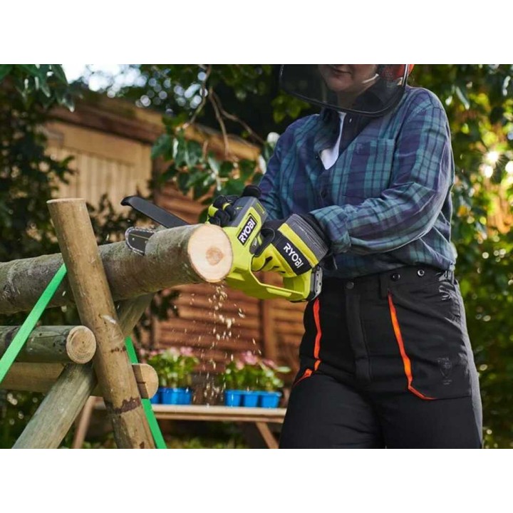 Ryobi RY18PS15A-120 akkukäyttöinen oksasaha, 18 V, 15 cm, 2 Ah
