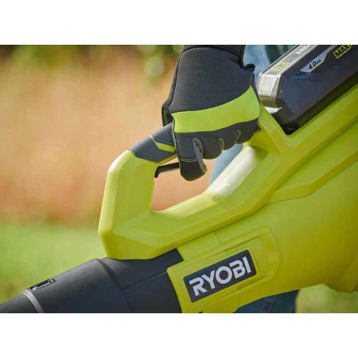 Ryobi RY36BLB-140 akkulehtipuhallin, 36 V, 4 Ah, 193 km/h