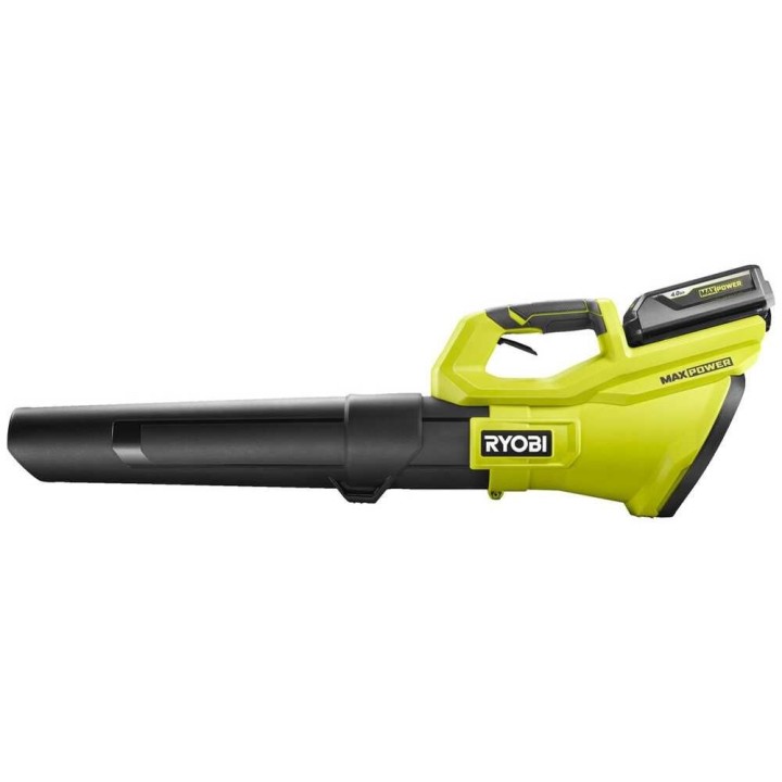 Ryobi RY36BLB-140 akkulehtipuhallin, 36 V, 4 Ah, 193 km/h