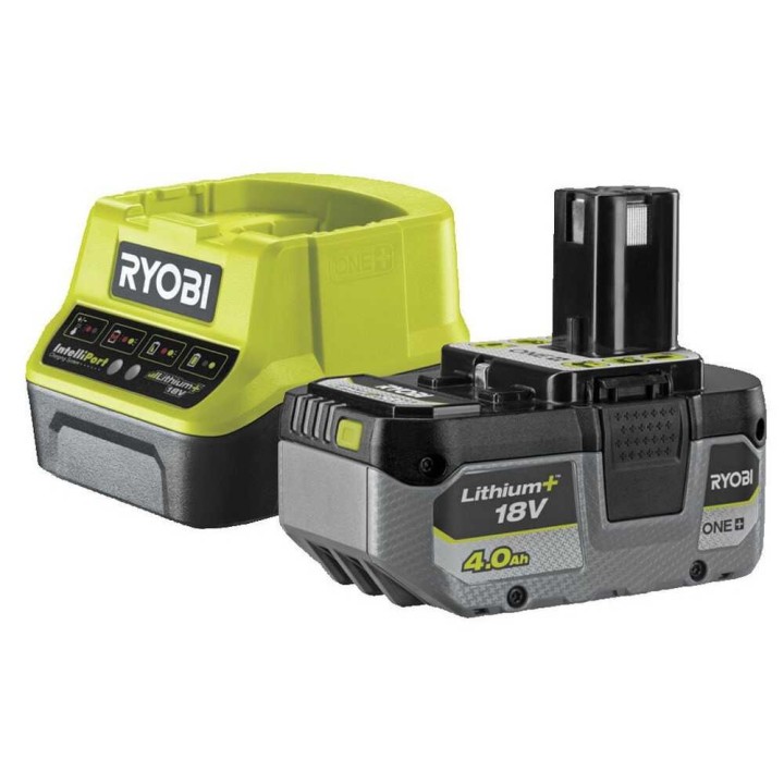 Ryobi RY18BLB-140 akkupuhallin lehdille, 18 V, 4 Ah, 161 km/h