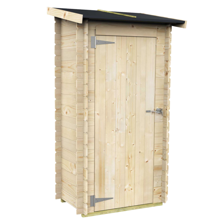 Arturo 94x64 puutarhavaja työkaluille 94 64 188 cm puuta lattialla