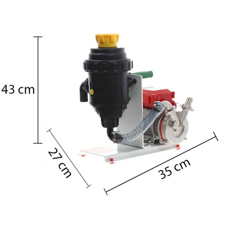 Rover Mesh 2500 sähköinen siirtopumppu likaisille nesteille, 0,6 HP, 230 V
