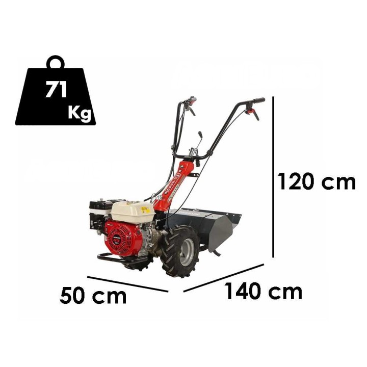 Benassi MC2300Hgx Reverso möyhintäkone, Honda GX160, 5,5 HP, 38–48 cm