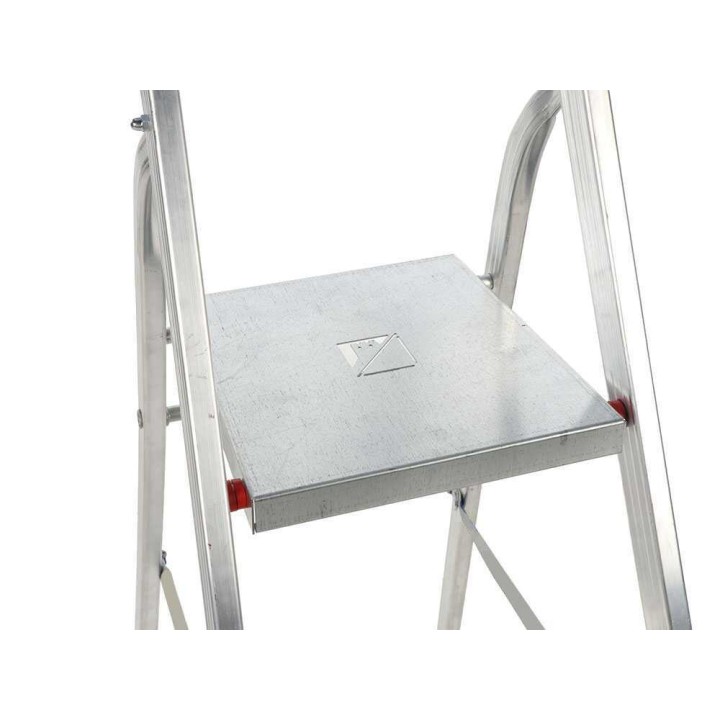 Alice 6 alumiinitikkaat jalustatoiminnolla, 6 askelmaa, 150 kg, 2,32 m