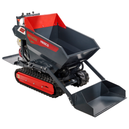 Benassi H660CS telaketjukärry hydraulinen dumper lava ja kuormauslapio 600 kg Honda GX270