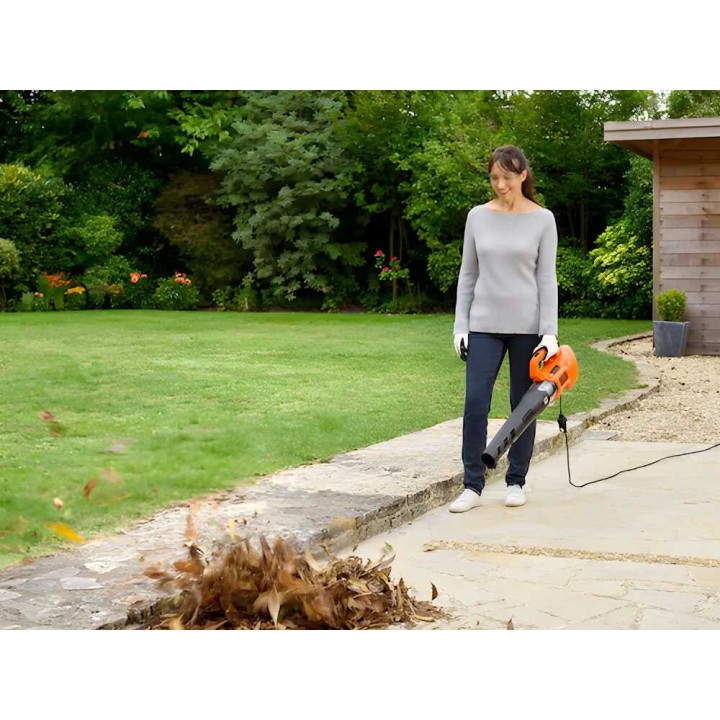 Black & Decker BEBL185-QS sähköpuhallin lehtien siivoamiseen, 230–240 V