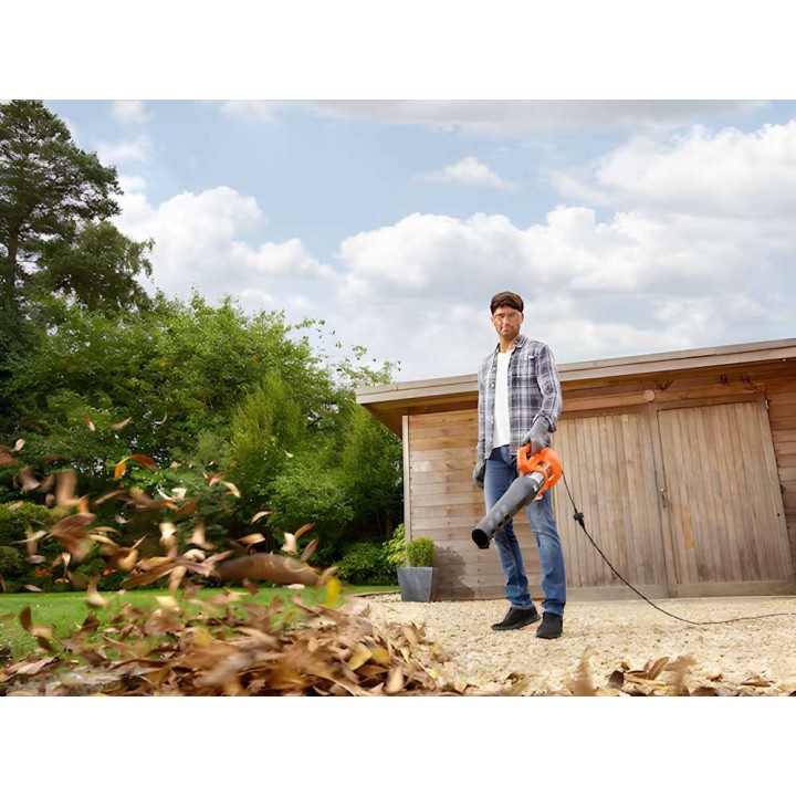 Black & Decker BEBL185-QS sähköpuhallin lehtien siivoamiseen, 230–240 V