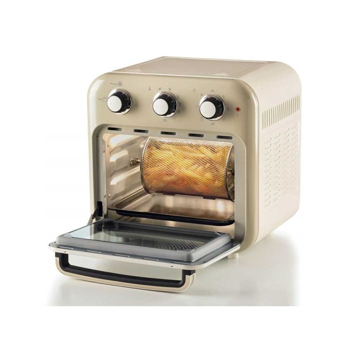 Ariete Vintage Beige ilmafriteerauskeitin ja sähköuuni, 16 l, 1 400 W, 230 V