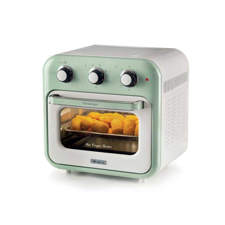 Ariete Vintage Verde ilmankeitin ja sähköuuni, 16 l, 1 400 W, 230 V