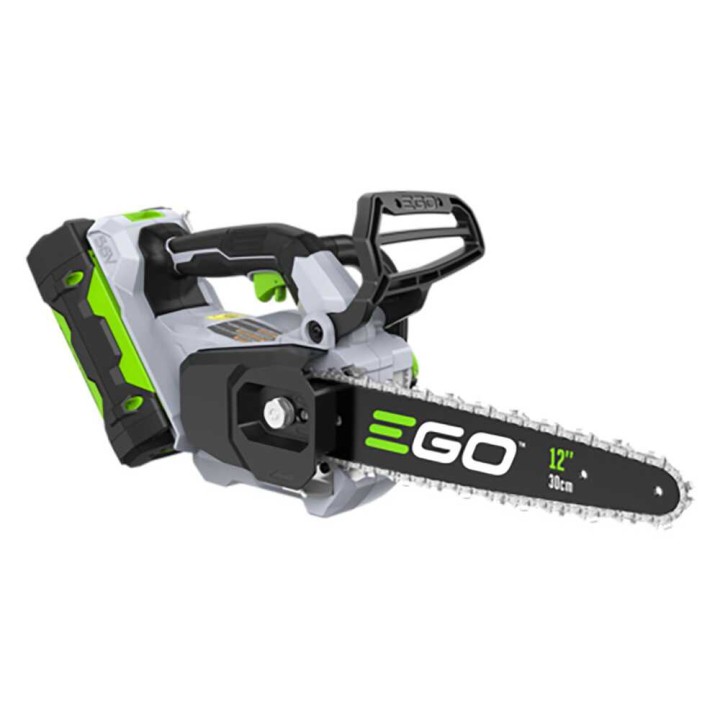 EGO CS 1200 E akkukäyttöinen oksasaha, 56 V, 30 cm, akku ja laturi