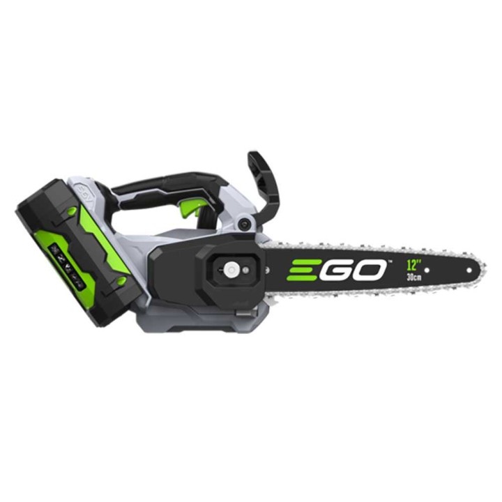 EGO CS 1200 E akkukäyttöinen oksasaha, 56 V, 30 cm, akku ja laturi