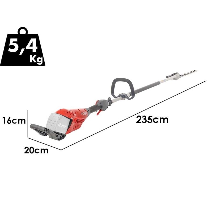 Efco DSi 35 HL akkukäyttöinen pensasleikkuri, 40 V, 2,35 m varsi