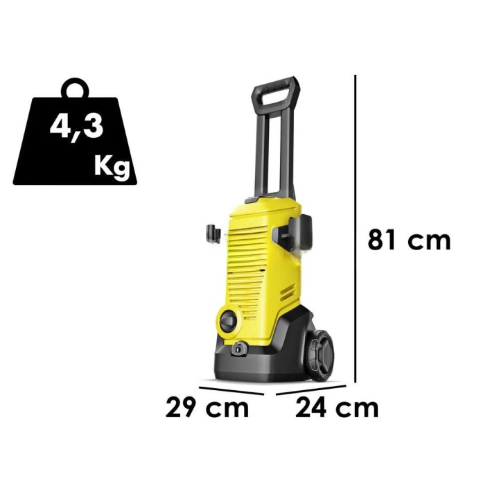 Kärcher K3 Home kylmävesipainepesuri, 120 bar, 380 l/h, Home Kit