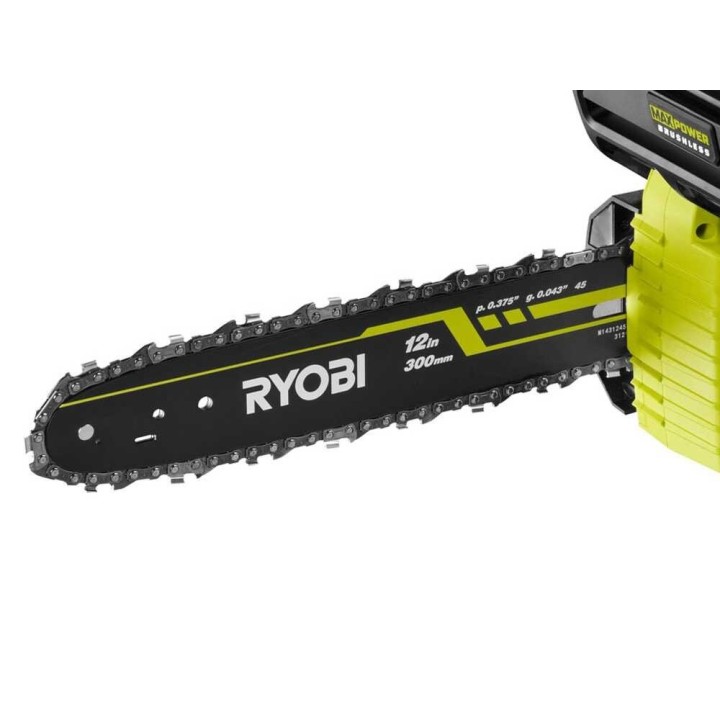 Ryobi RY36THCSX30A-0 akkukäyttöinen oksasaha, 36 V, 30 cm, ilman akkua ja laturia