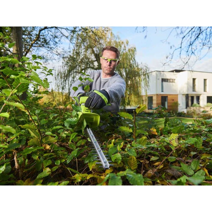 Ryobi RY18HT40A-0 akkukäyttöinen pensasleikkuri, 40 cm, 18 V, ilman akkua ja laturia