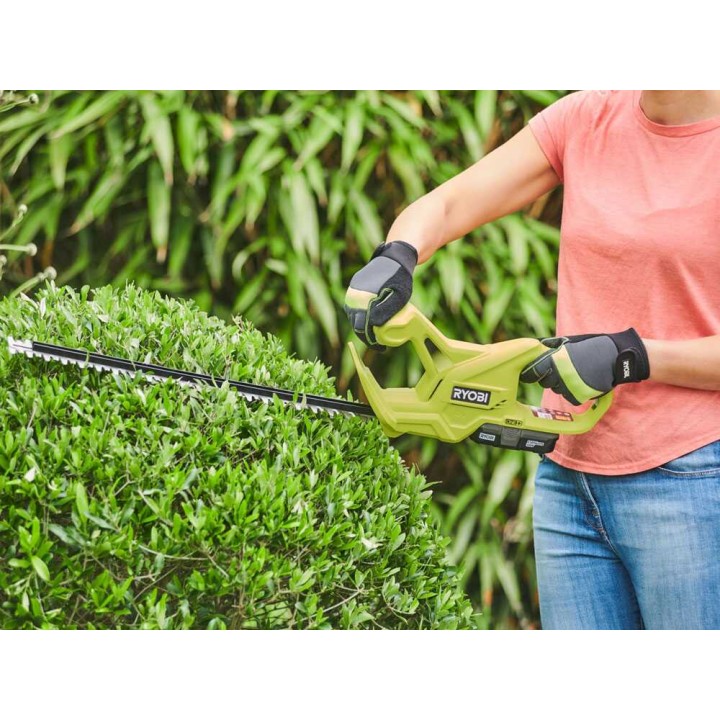 Ryobi RY18HT40A-0 akkukäyttöinen pensasleikkuri, 40 cm, 18 V, ilman akkua ja laturia