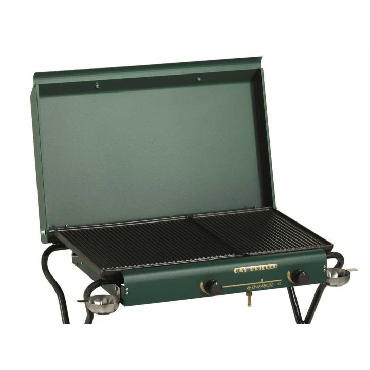 Ompagrill GAS 4071/C/M kaasugrilli, 2 poltinta, 6 kW, 2 840 cm²