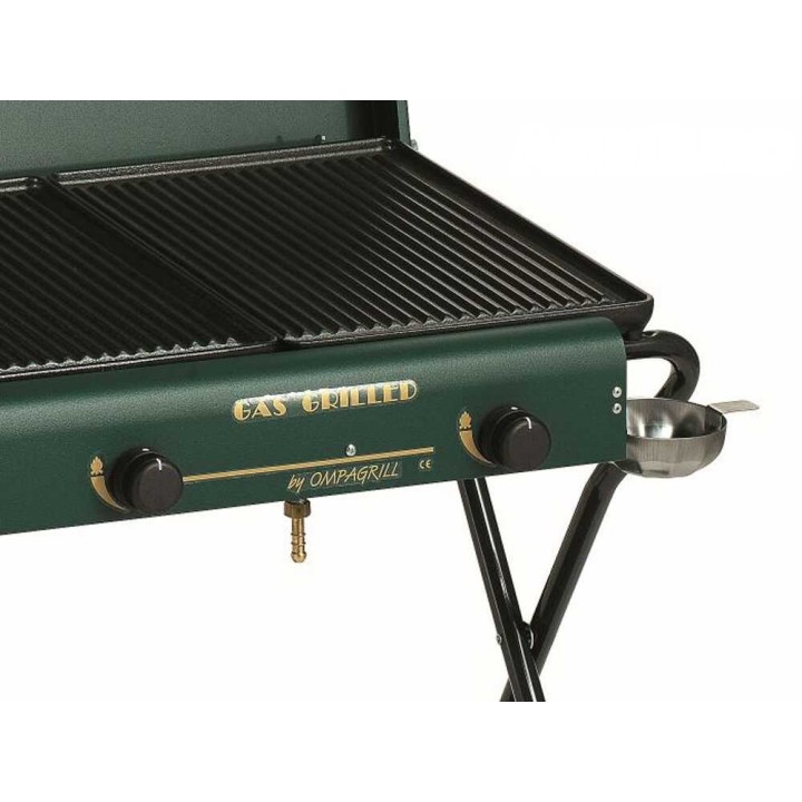 Ompagrill GAS 4071/C/M kaasugrilli, 2 poltinta, 6 kW, 2 840 cm²