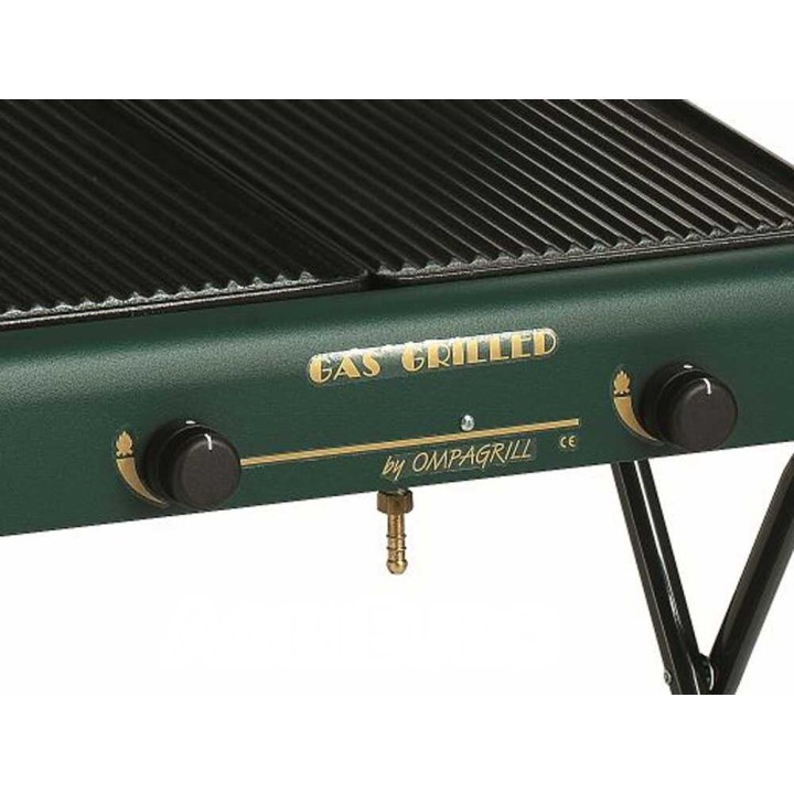 Ompagrill GAS 4071/C/M kaasugrilli, 2 poltinta, 6 kW, 2 840 cm²