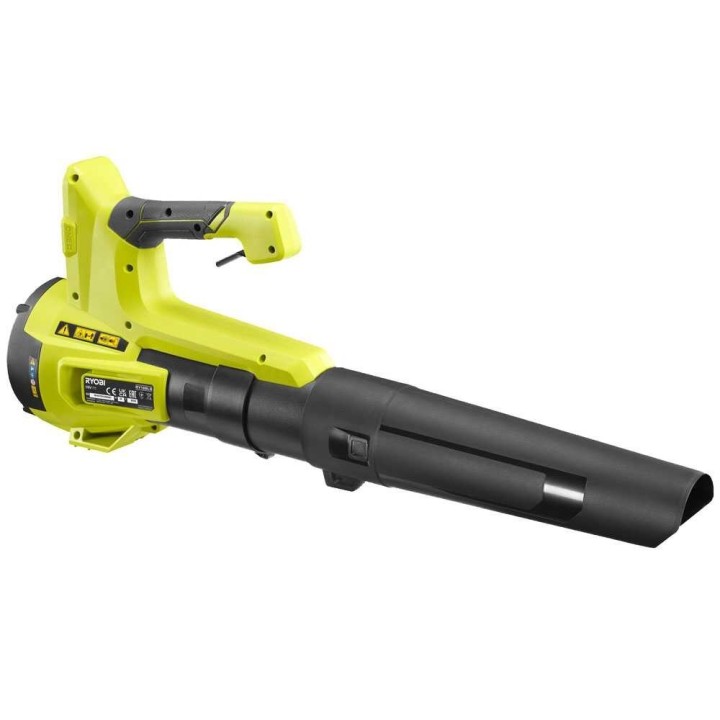 Ryobi RY18BLB-0 akkulehtipuhallin, 18 V, 161 km/h, ilman akkua ja laturia